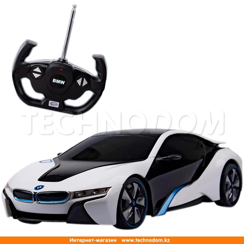 Дет. Игрушка Радиоуправляемая Машина, BMW I8, 1:14, White (49600-11W) - фото #0, Technodom.kz