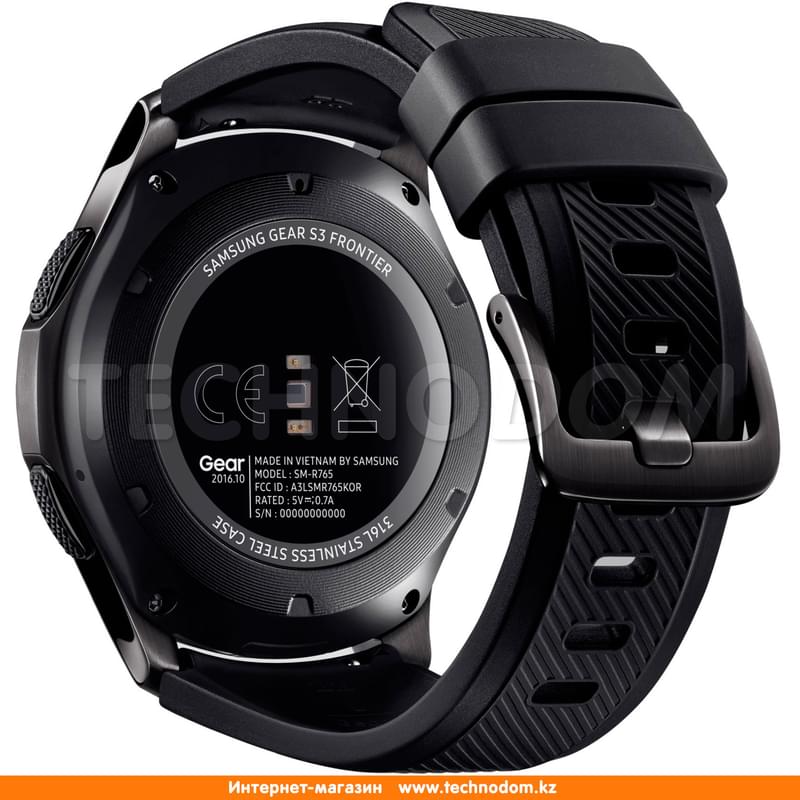 Смарт-часы Samsung Gear S3 Frontier, Black - фото #2, Technodom.kz