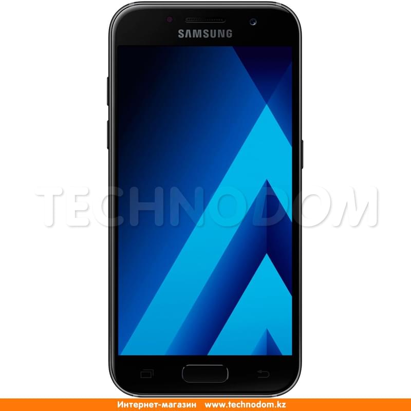 Смартфон Samsung Galaxy A3 2017 16GB Black - фото #0, Technodom.kz