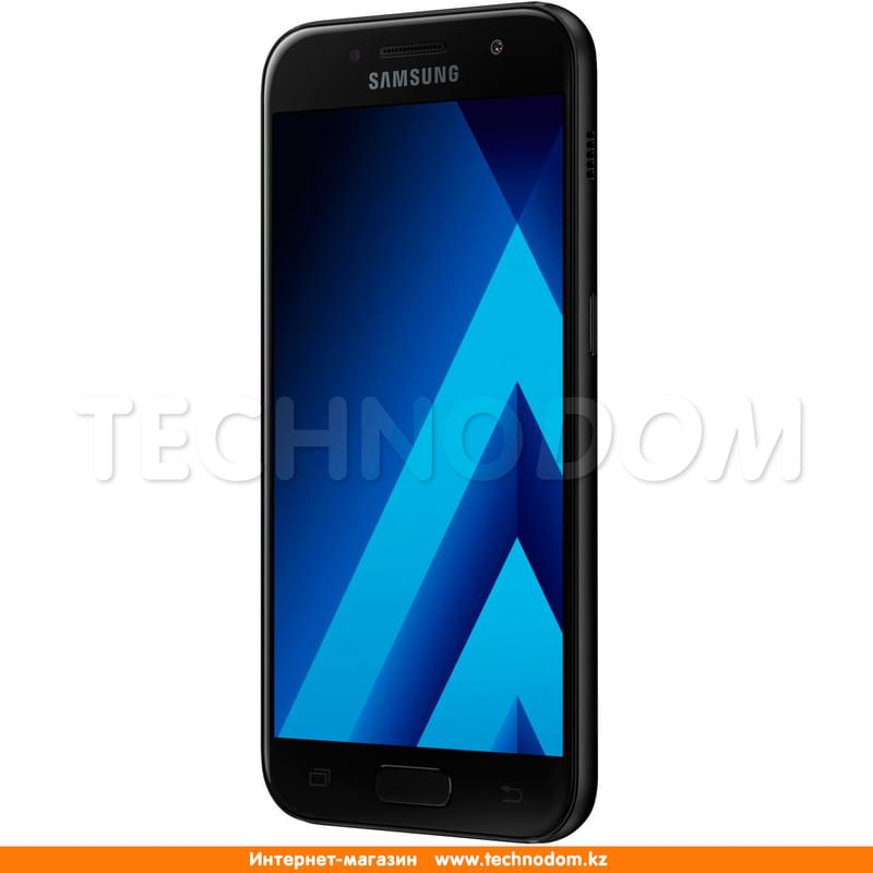 Смартфон Samsung Galaxy A3 2017 16GB Black - фото #1, Technodom.kz