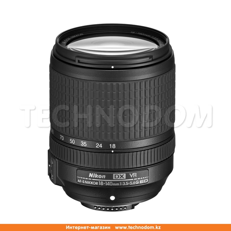 Объектив Nikon AF-S DX 18-140 mm f/3.5-5.6G ED VR - фото #0, Technodom.kz