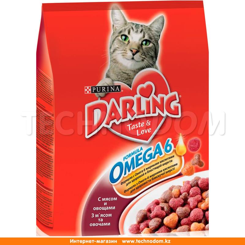 Сухой корм Darling для кошек, с мясом и овощами 2 кг - фото #0, Technodom.kz