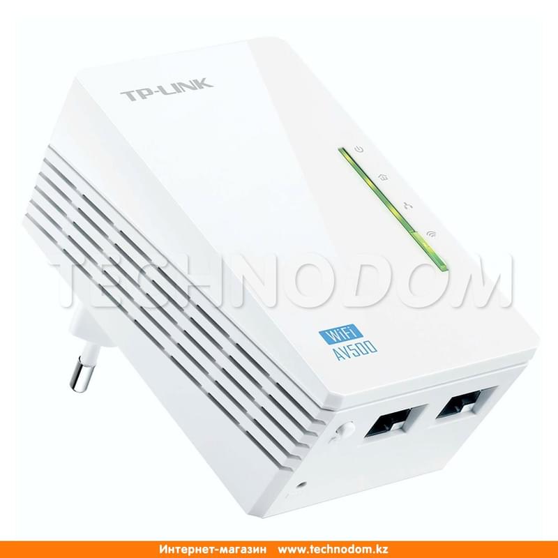 Комплект адаптеров TP-Link Powerline AV500, 500/300 Mbps, (TL-WPA4220KIT) - фото #0, Technodom.kz