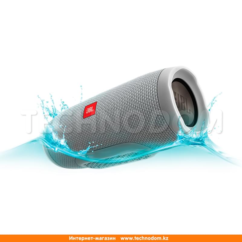 Колонки Bluetooth JBL Charge 3, Gray (JBLCHARGE3GRAYEU) - фото #3, Technodom.kz