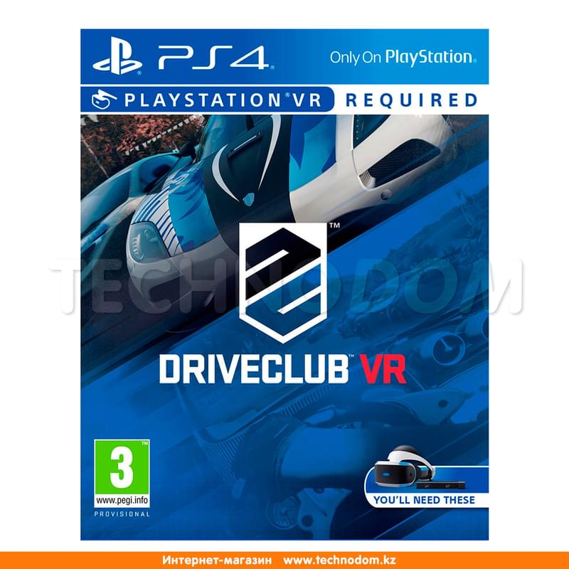 Игра для PS4 VR Driveclub - фото #0, Technodom.kz Игра для PS4 VR Driveclub - фото #0, Technodom.kz