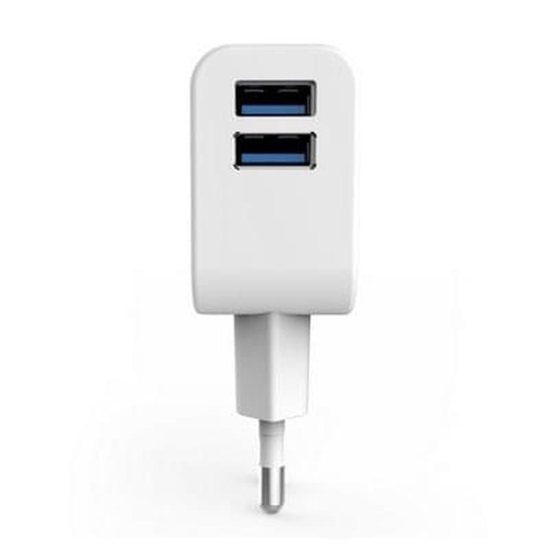 Сетевое зарядное устр-во 2*USB, 2.1A, SVC, Белый (UHC56W) - фото #1, Technodom.kz