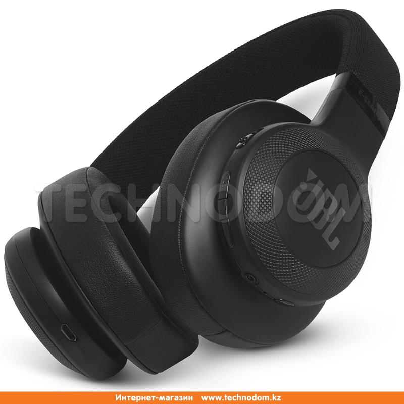 Наушники Накладные JBL Bluetooth JBLE55BT, Black - фото #1, Technodom.kz