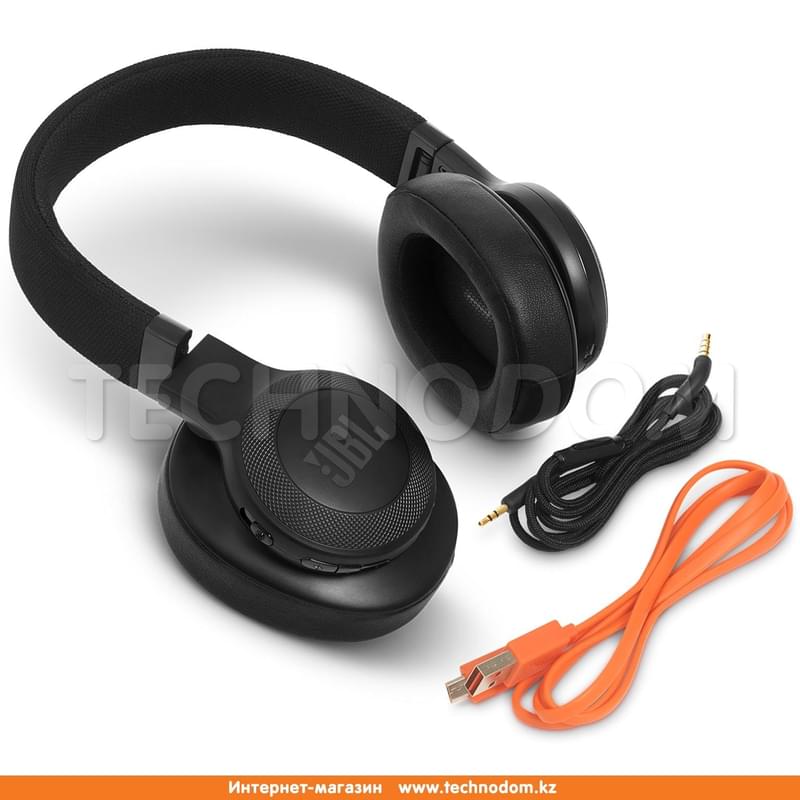 Наушники Накладные JBL Bluetooth JBLE55BT, Black - фото #5, Technodom.kz