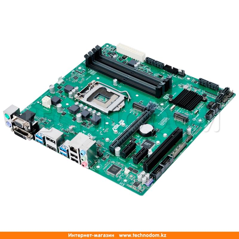 Материнская плата Asus PRIME B250M-C LGA1151 4DDR4 PCI-E 1x16 2x1 (HDMI+DP+DVI-D+VGA) mATX - фото #1, Technodom.kz