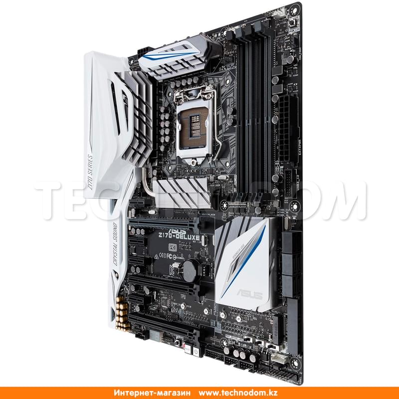 Материнская плата Asus Z170-DELUXE LGA1151 4DDR4 PCI-E 3x16 4x1 (HDMI+DP) ATX - фото #3, Technodom.kz