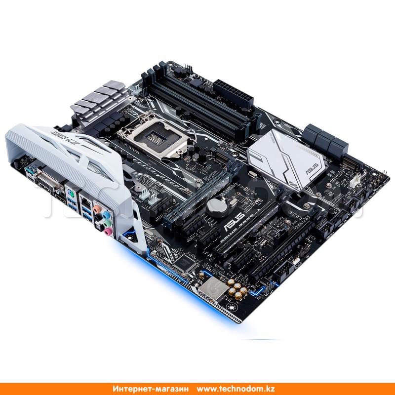 Материнская плата Asus PRIME Z270-A LGA1151 4DDR4 PCI-E 3x16 4x1 (HDMI+DVI-D+DP) ATX - фото #1, Technodom.kz