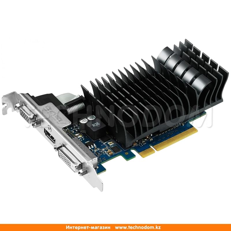 Видеокарта ASUS Nvidia GeForce GT 720 2Gb DDR3 (VGA+DVI+HDMI) - фото #1, Technodom.kz