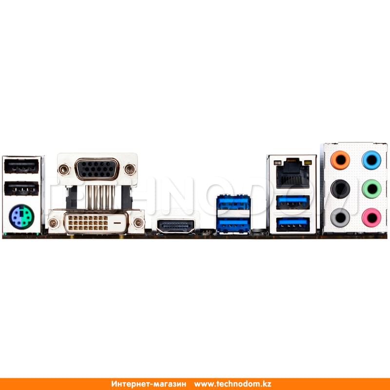 Материнская плата Gigabyte GA-Z170M-D3H r.1 LGA1151 4DDR4 PCI-E 2x16 (HDMI+DVI-D+VGA) mATX - фото #2, Technodom.kz