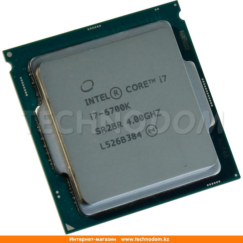 Процессор Intel Core i7-6700K (C4/T8, 8M Cache, 4.0 up to 4.2GHz) LGA1151 OEM - фото #0, Technodom.kz