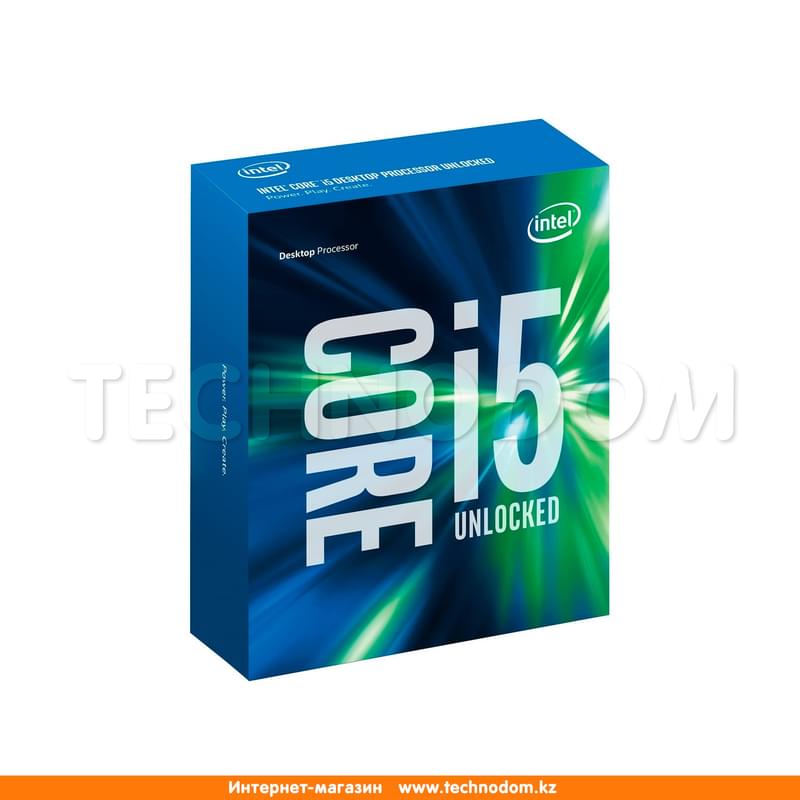Процессор Intel Core i5-6600 (C4/T4, 6M Cache, 3.3 up to 3.9GHz) LGA1151 OEM - фото #1, Technodom.kz