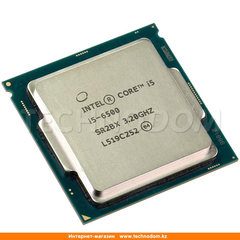 Процессор Intel Core i5-6500 (C4/T4, 6M Cache, 3.2 up to 3.6GHz) LGA1151 OEM - фото #0, Technodom.kz