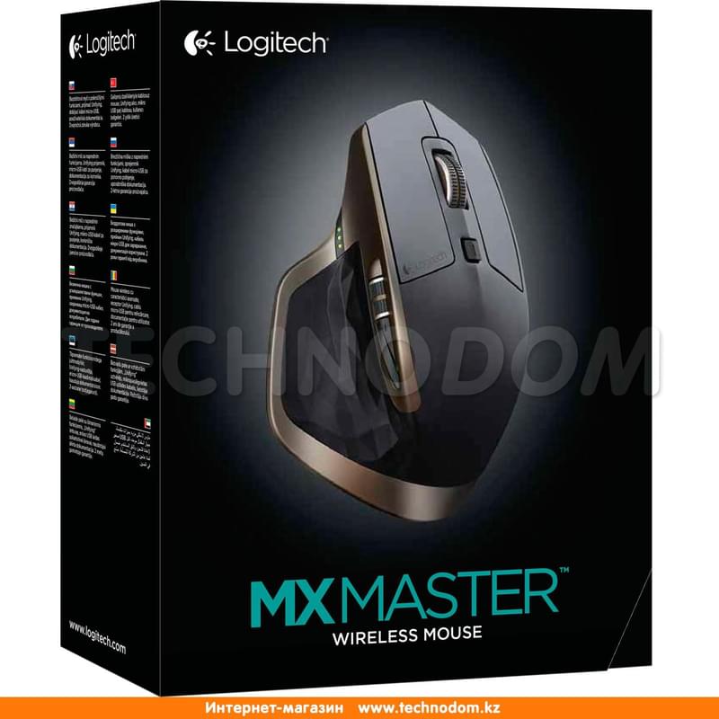 Мышка беспроводная USB/BT Logitech Master MX, 910-004362 - фото #3, Technodom.kz