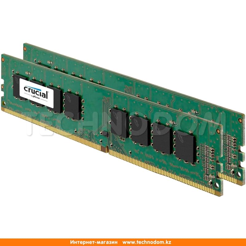 Оперативная память Crucial 16GB Kit (8GBx2) DDR4-2133 UDIMM (CT2K8G4DFD8213) - фото #1, Technodom.kz