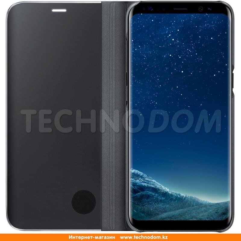 Чехол для Samsung Galaxy S8+/G955, Clear View Standing Cover, Black (EF-ZG955CBEGRU) - фото #2, Technodom.kz