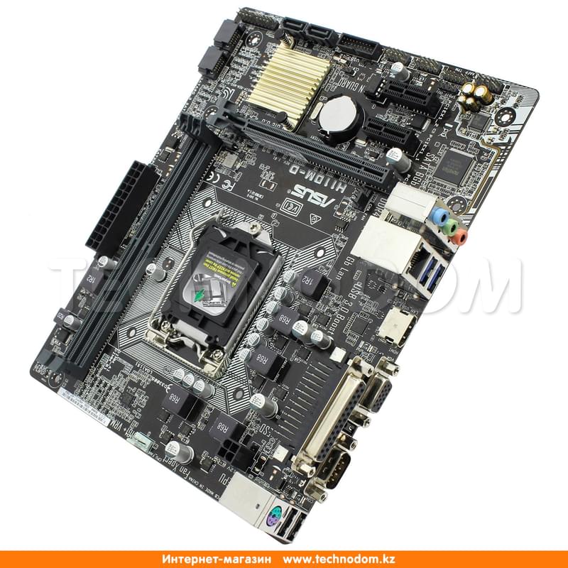 Материнская плата Asus H110M-D LGA1151 2DDR4 PCI-E 1x16 2x1 (HDMI+VGA) mATX - фото #0, Technodom.kz