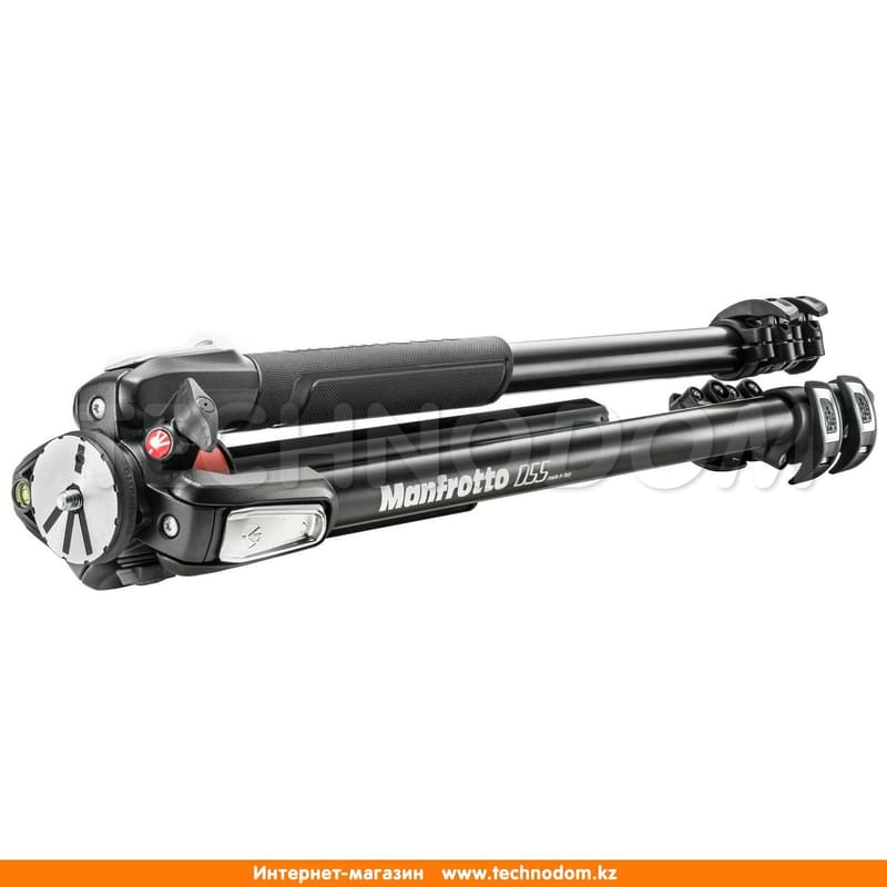 Штатив MANFROTTO 055 алюминиевый 3-секционный с 3-осевой головкой (MK055XPRO3-3W) - фото #1, Technodom.kz