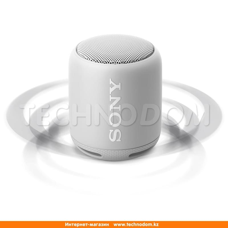 Колонки Bluetooth Sony SRS-XB10, White - фото #2, Technodom.kz