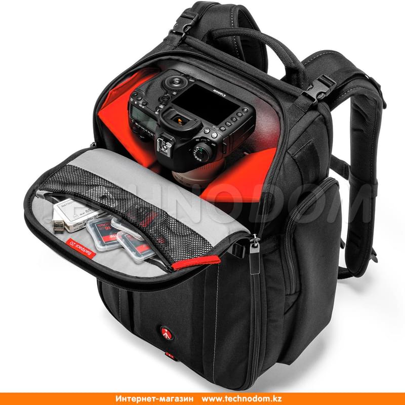 Рюкзак для фото/видео MANFROTTO Backpack 20 (MB MP-BP-20BB) - фото #8, Technodom.kz Рюкзак для фото/видео MANFROTTO Backpack 20 (MB MP-BP-20BB) - фото #8, Technodom.kz
