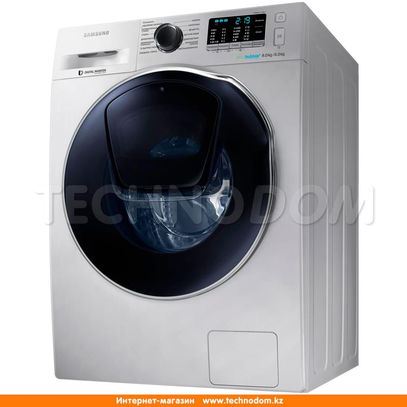 Стиральная машина с сушкой Samsung WD80K5410OS/LP - фото #5, Technodom.kz Стиральная машина с сушкой Samsung WD80K5410OS/LP - фото #5, Technodom.kz