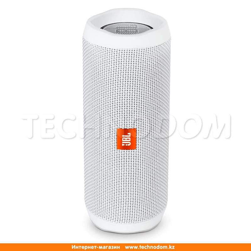 Колонки Bluetooth JBL Flip 4, White (JBLFLIP4WHT) - фото #0, Technodom.kz