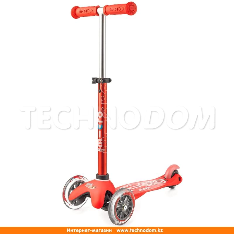 Самокат Micro Mini red deluxe MMD007 - фото #0, Technodom.kz