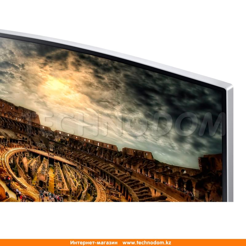 Монитор 34" Samsung LC34F791WQIXCI 3440х1440 21:9 VA 100ГЦ (2HDMI+DP)  Curved White - фото #11, Technodom.kz