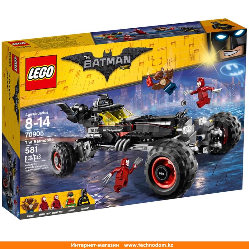 Дет. Конструктор Lego Batman Movie, Бэтмобиль (70905) - фото #0, Technodom.kz