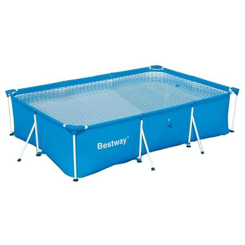 BESTWAY Қаңқалы бассейні, 259х170х61 см, 2300 л, Винил, Көк (56403) - фото #0, Technodom.kz