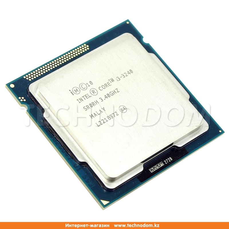 Процессор Intel Core i3-3240 (C2/T4, 3M Cache, 3.4GHz) LGA1155 OEM - фото #0, Technodom.kz
