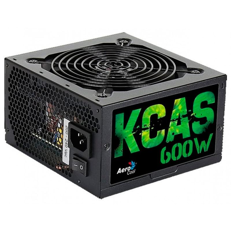 Блок питания Aerocool ATX 600W (KCAS-600W) 20+4 pin, 4+4pin, 7*Sata, 4*Molex, 1*FDD, 4*PCI-E 6+2 pin - фото #0, Technodom.kz Блок питания Aerocool ATX 600W (KCAS-600W) 20+4 pin, 4+4pin, 7*Sata, 4*Molex, 1*FDD, 4*PCI-E 6+2 pin - фото #0, Technodom.kz