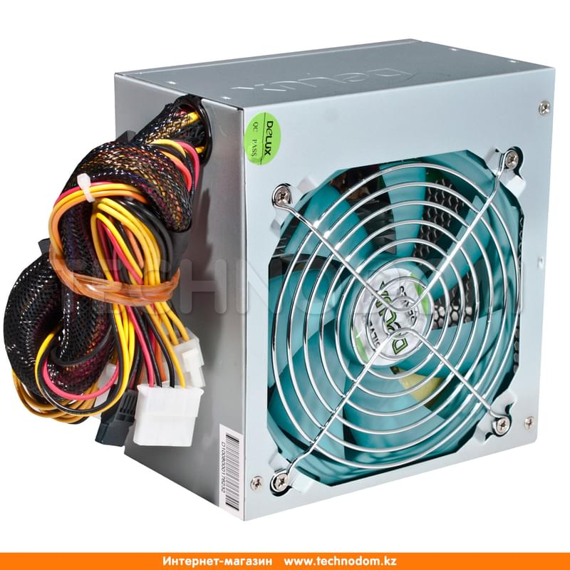 Блок Питания Delux ATX 400W (DLP-400SP) 3*Sata, 20+4pin, 1*6pin PCI-E, 4*Molex, 1*FDD - фото #2, Technodom.kz
