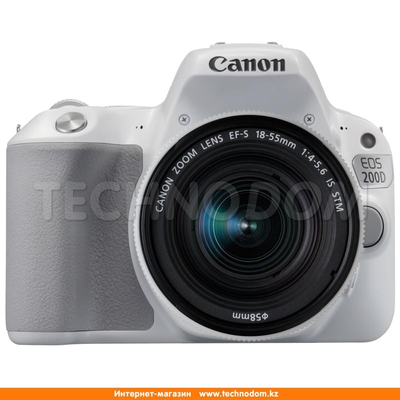 Зеркальный фотоаппарат Canon EOS 200D EF-S 18-55 IS, White - фото #0, Technodom.kz Зеркальный фотоаппарат Canon EOS 200D EF-S 18-55 IS, White - фото #0, Technodom.kz