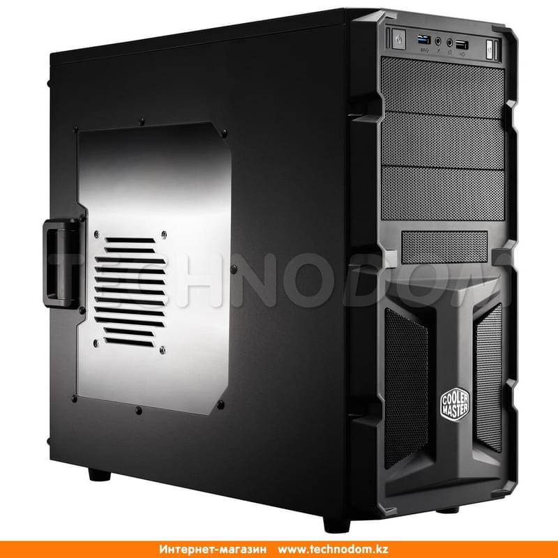 ПК корпус Cooler Master ATX Mid Tower, USB 3.0/2.0, HD-Audio+Mic (RC-K350-KWN2-EN) - фото #0, Technodom.kz