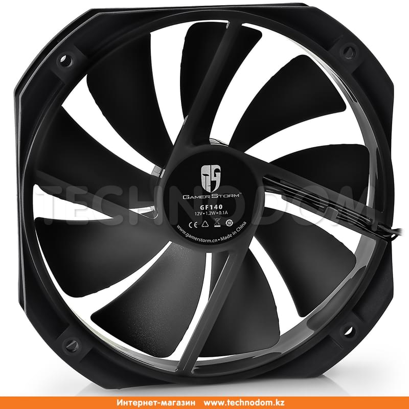 Кулер для кейса Deepcool GF 140 Black (DPGS-FGF-GF140BK) - фото #0, Technodom.kz