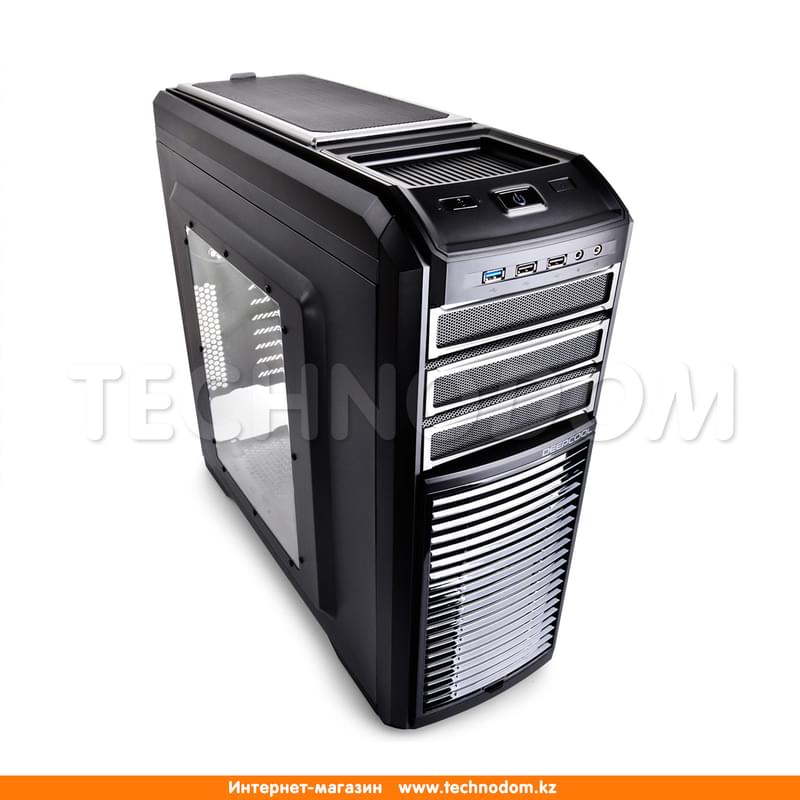 ПК корпус Deepcool KENDOMEN TITANIUM ATX, Micro ATX, USB 3.0/2.0, HD-Audio+Mic (DP-CCATX-KDM5FBKTI) - фото #1, Technodom.kz