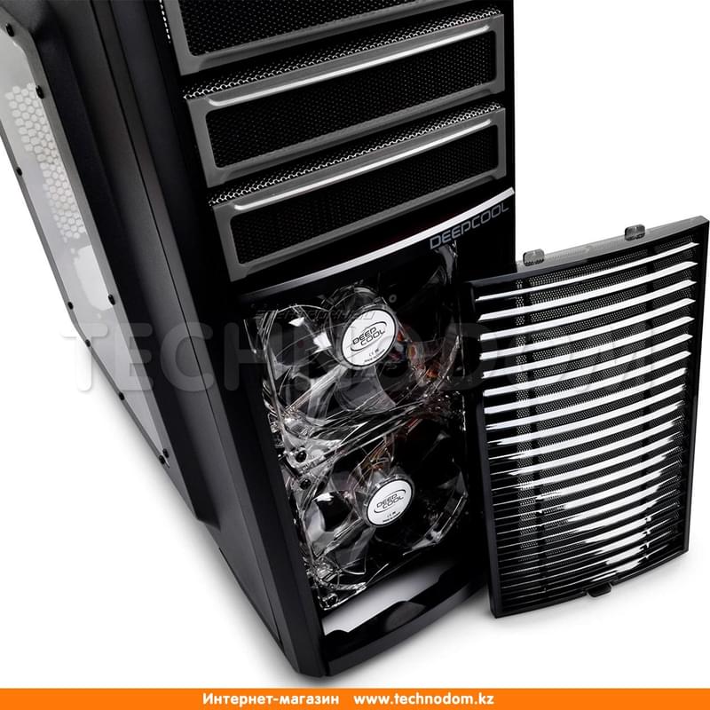 ПК корпус Deepcool KENDOMEN TITANIUM ATX, Micro ATX, USB 3.0/2.0, HD-Audio+Mic (DP-CCATX-KDM5FBKTI) - фото #2, Technodom.kz