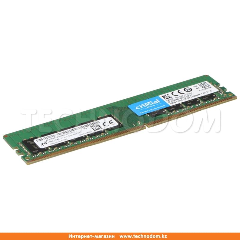 Оперативная память Crucial 16GB DDR4-2133 UDIMM (CT16G4WFD8213) - фото #0, Technodom.kz