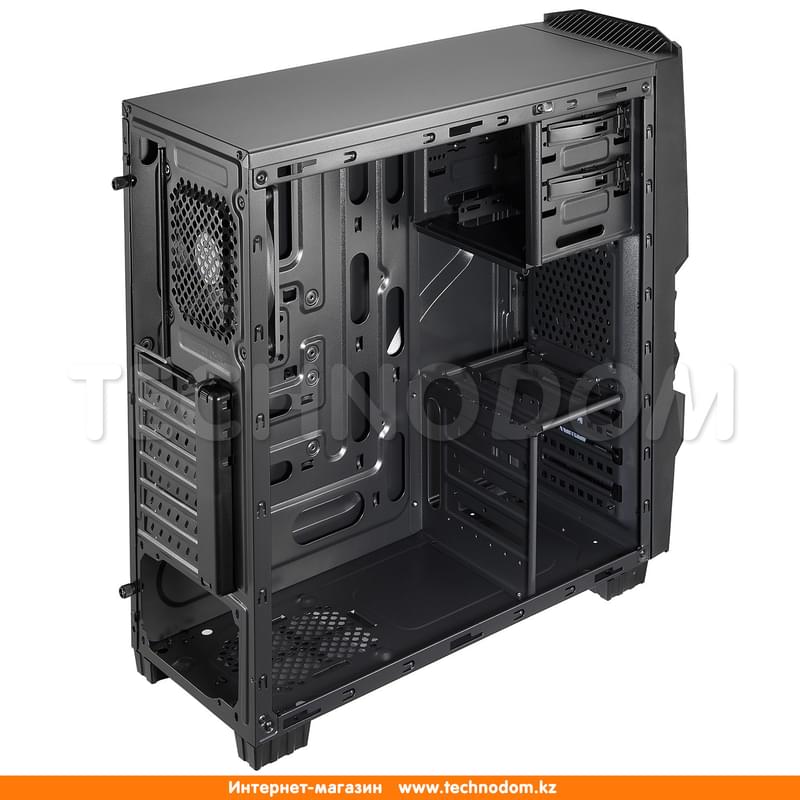 ПК корпус Aerocool ATX, Micro ATX, USB 2*3.0, HD-Audio+Mic (Cyclops Advance Red) - фото #2, Technodom.kz