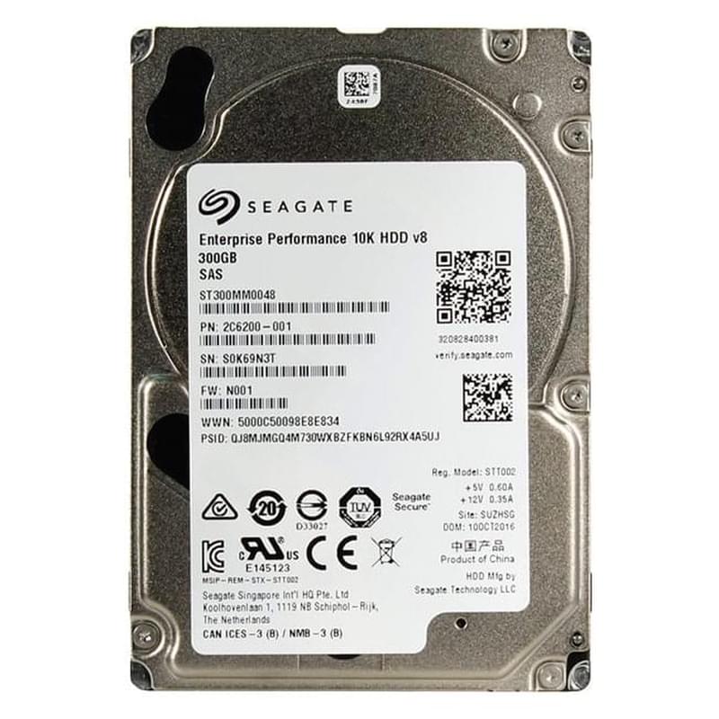 Внутренний HDD 2.5" 300GB Seagate Enterprise Performance 10K SAS (ST300MM0048) - фото #0, Technodom.kz