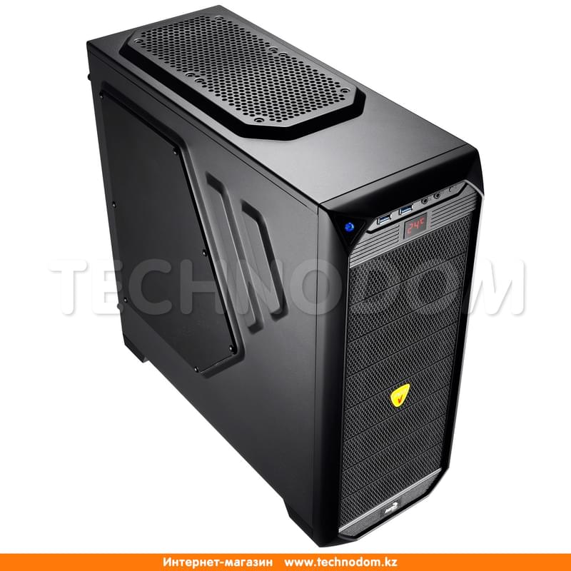 ПК корпус Aerocool ATX, Micro ATX, USB 2*3.0, HD-Audio+Mic (VS-92 Black Edition) - фото #1, Technodom.kz