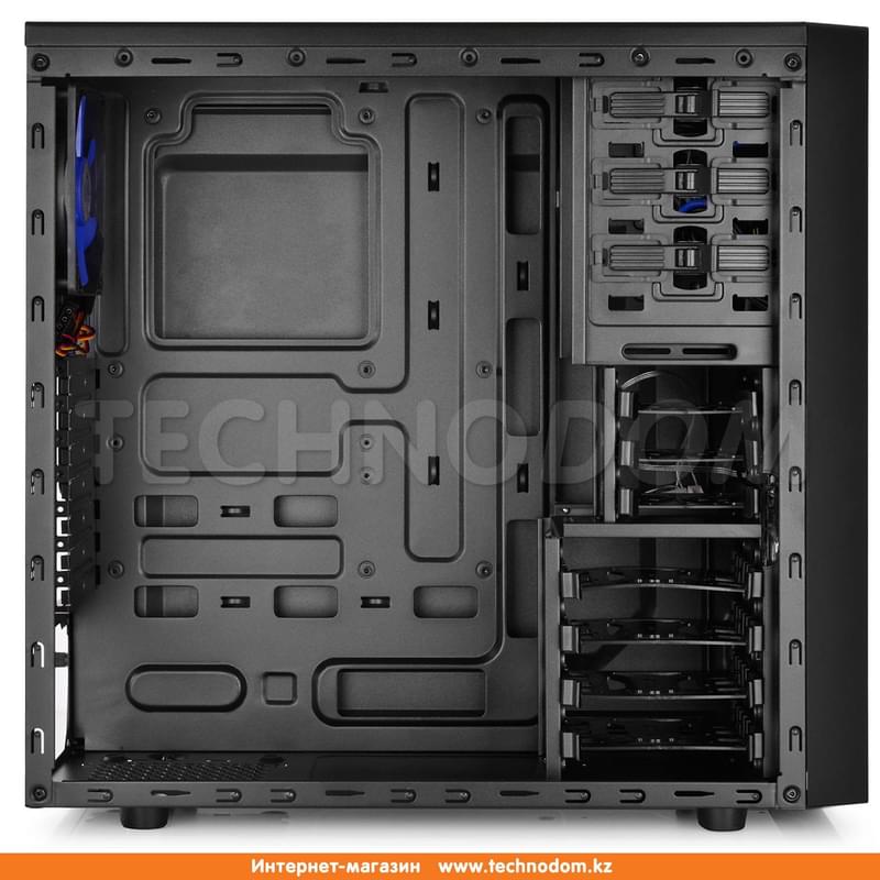 ПК корпус Deepcool TESSERACT ATX, Micro ATX, USB 3.0/2.0, HD-Audio+Mic (DP-CCATX-TSRBFBK) - фото #1, Technodom.kz