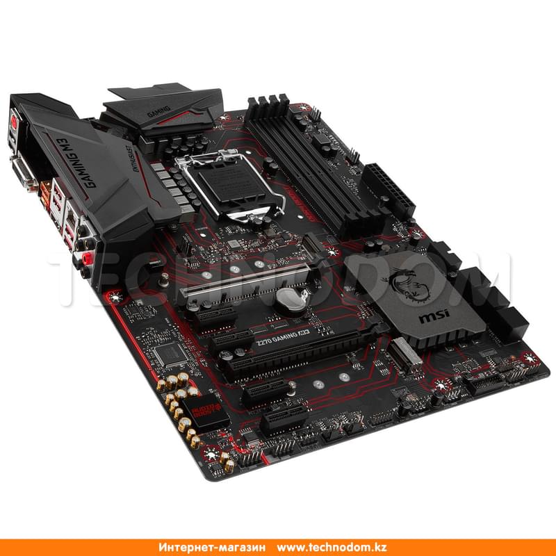 Материнская плата MSI Z270 Gaming M3 LGA1151 4DDR4 PCI-E 2x16 4x1 (HDMI+DVI-D) ATX - фото #0, Technodom.kz