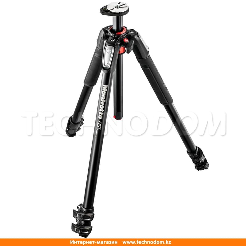 Штатив MANFROTTO 055 алюминиевый 3-секционный с горизонтальной колонной (MT055XPRO3) - фото #0, Technodom.kz