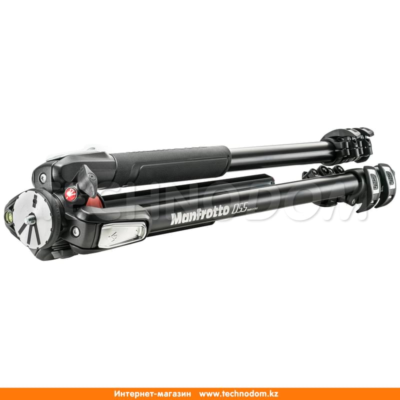 Штатив MANFROTTO 055 алюминиевый 3-секционный с горизонтальной колонной (MT055XPRO3) - фото #1, Technodom.kz