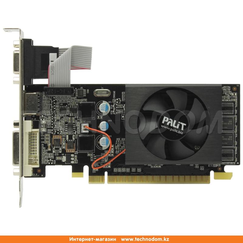Видеокарта Palit Nvidia GeForce GT 610 1Gb (VGA+DVI+HDMI) - фото #0, Technodom.kz